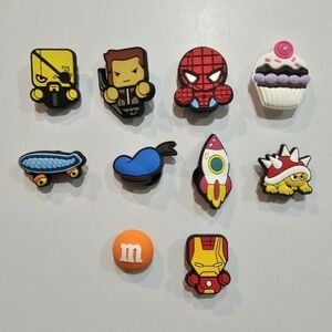 Croc Charms Bundle of 10